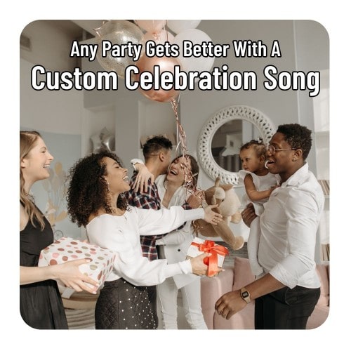 Celebration songs from music made for me